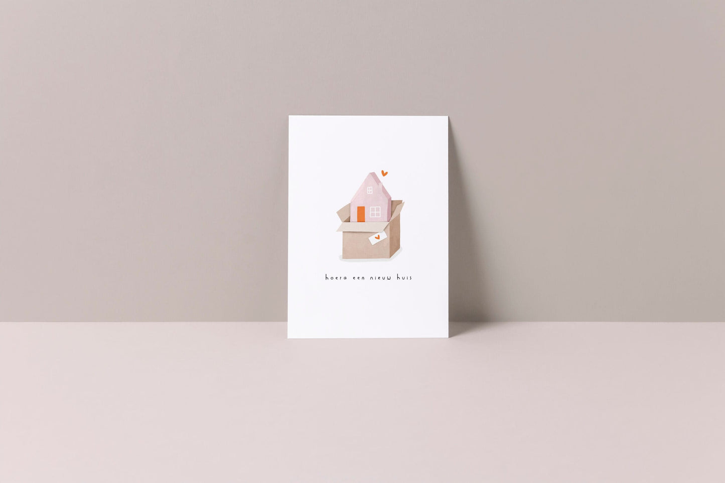 Kaartje Hoera een nieuw huis