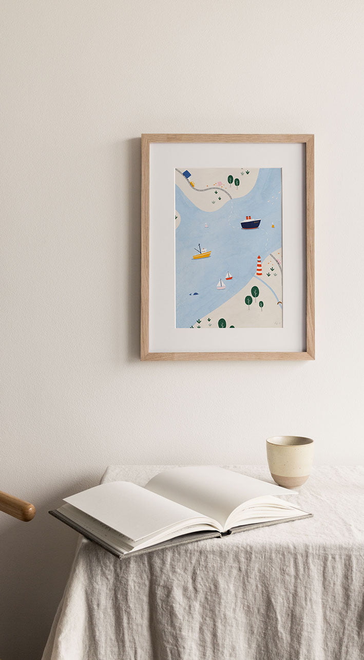 A4 Poster - Overzees