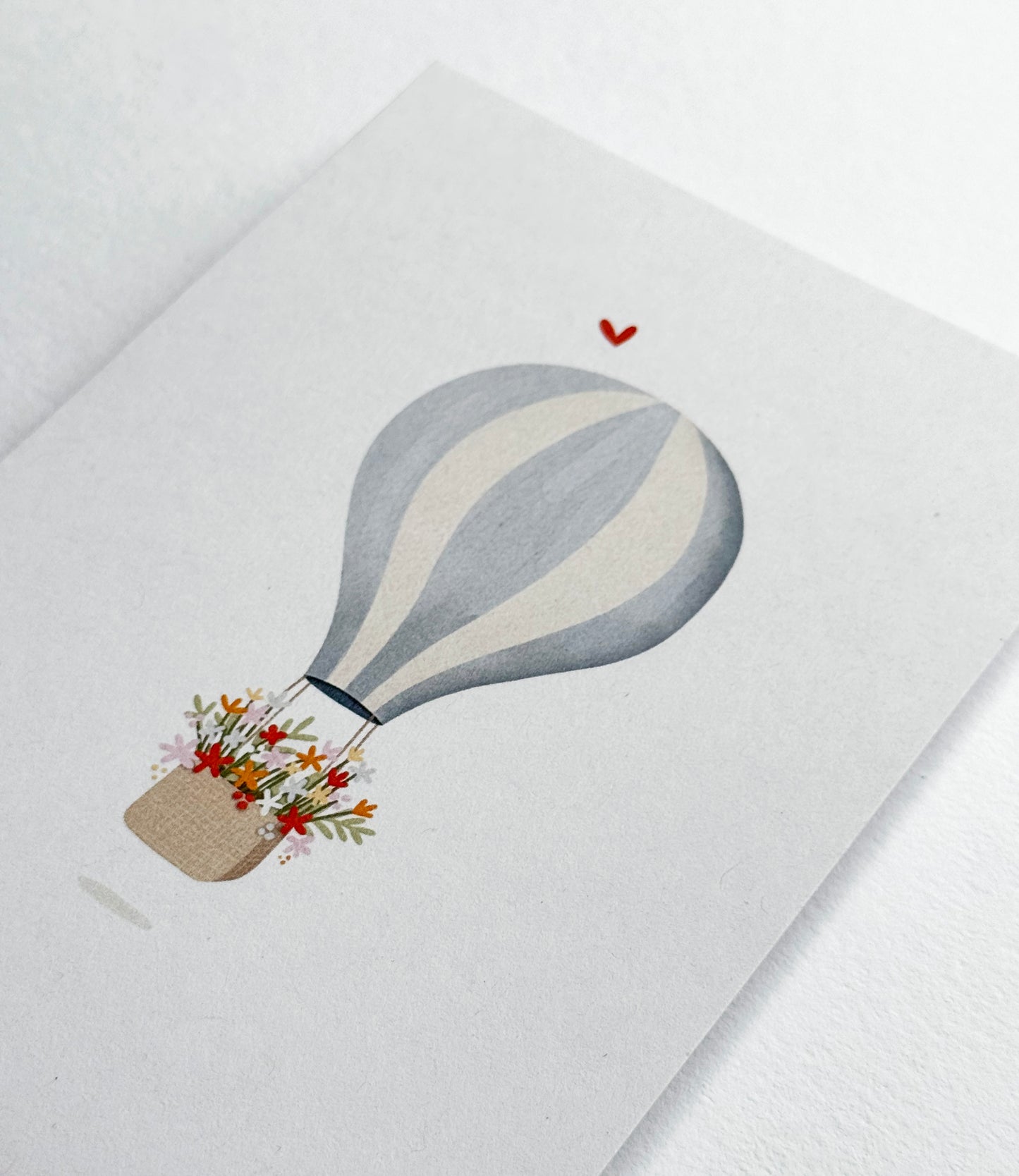 Kaartje Bloemen ballon