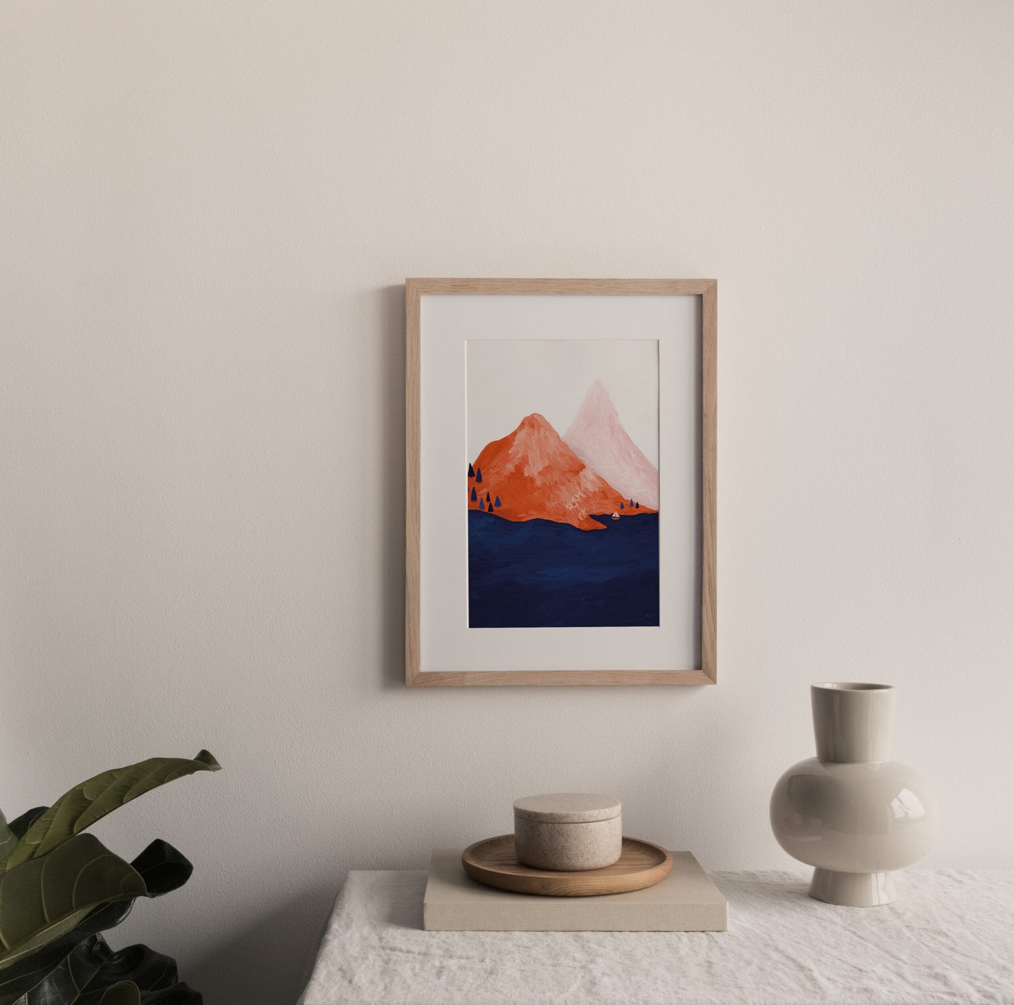 A4 Poster - Bergen