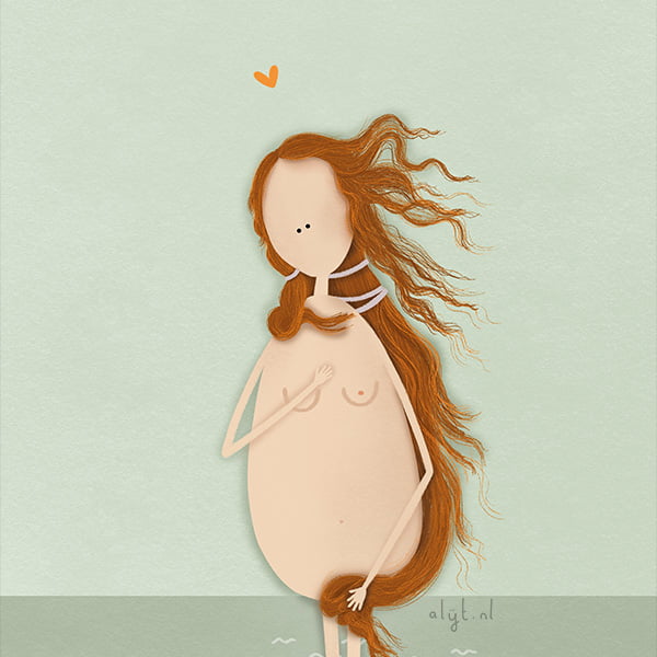 Poster - De geboorte van Venus