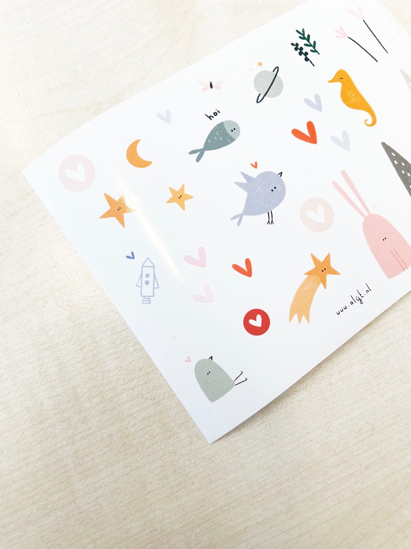 Stickervel