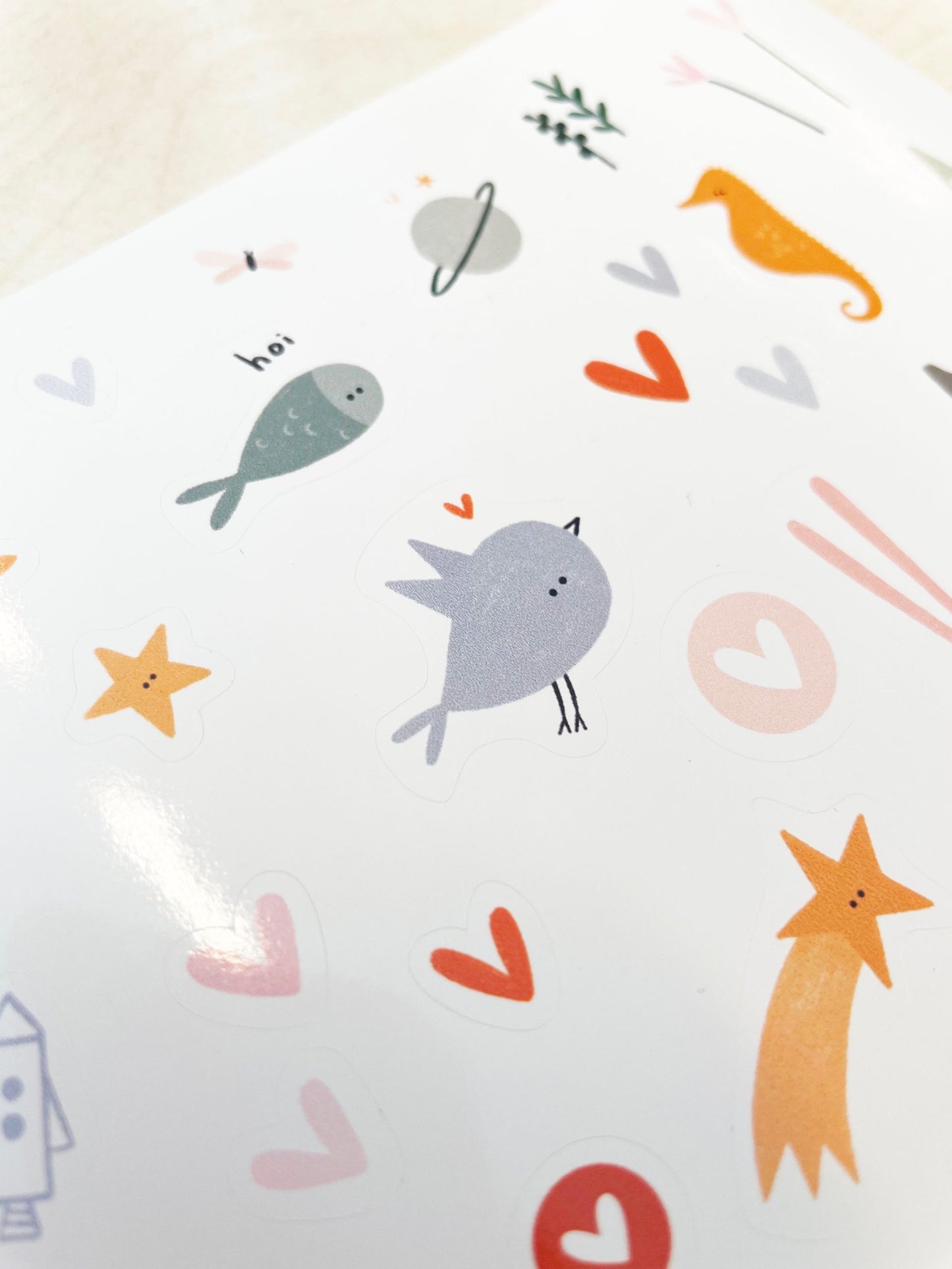 Stickervel