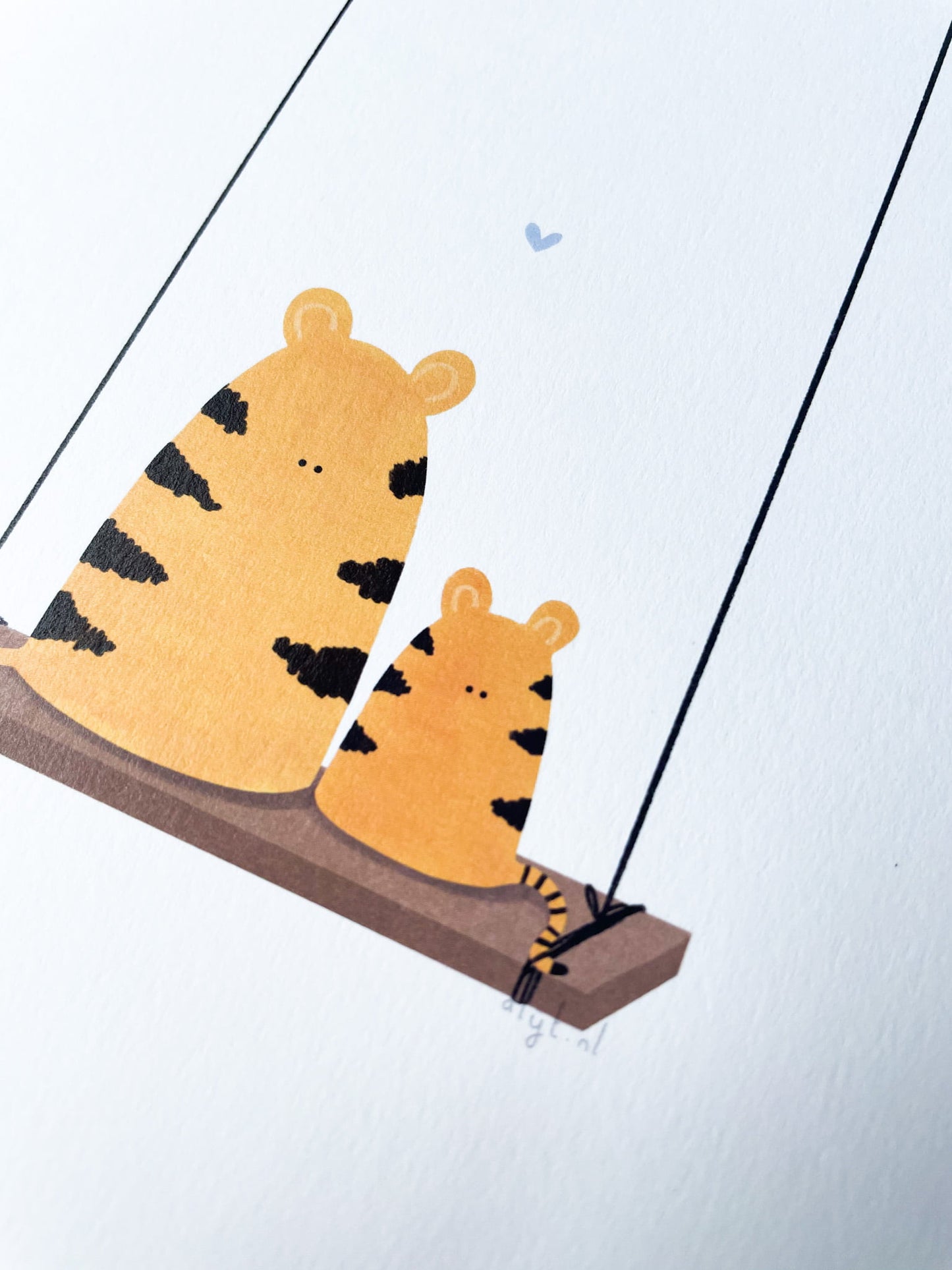 A4 Poster - Tijgertjes