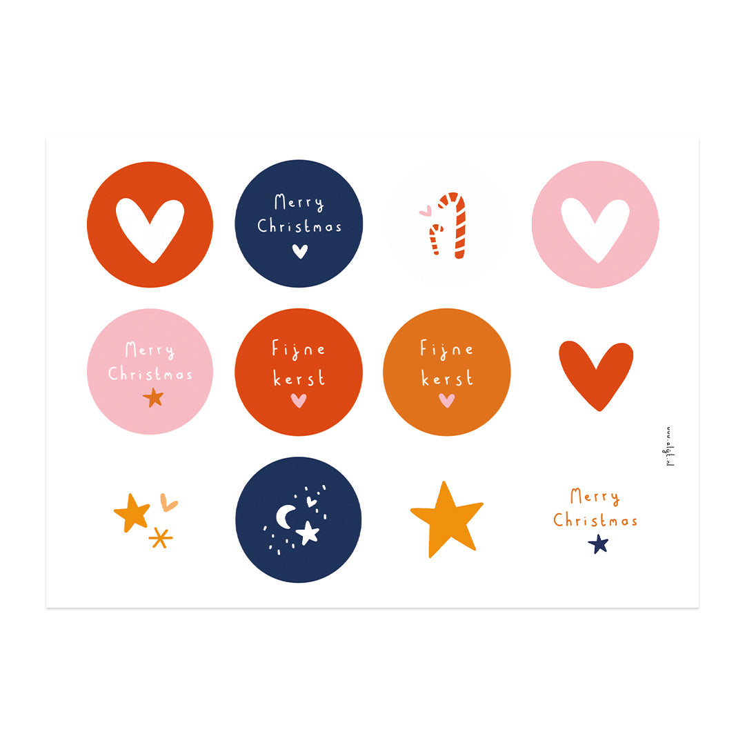 Kerststickers