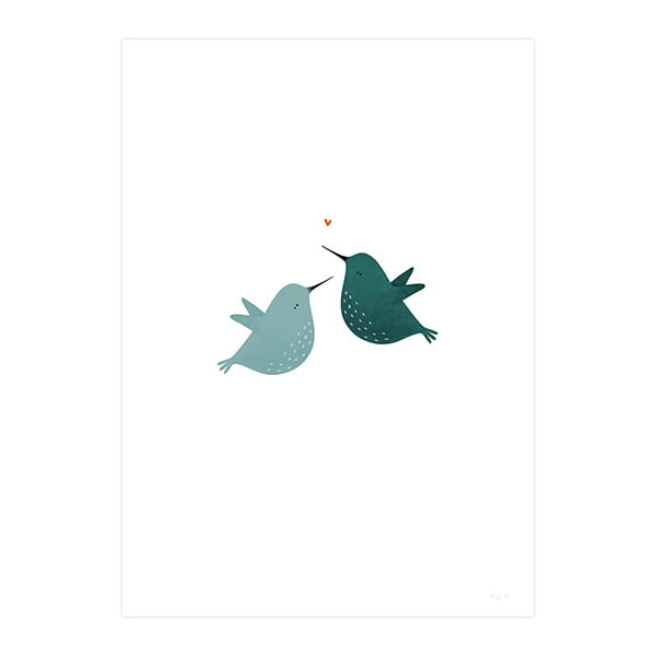A4 Poster - Kolibries