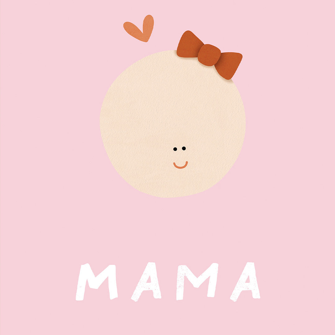 Woorden poster: Mama