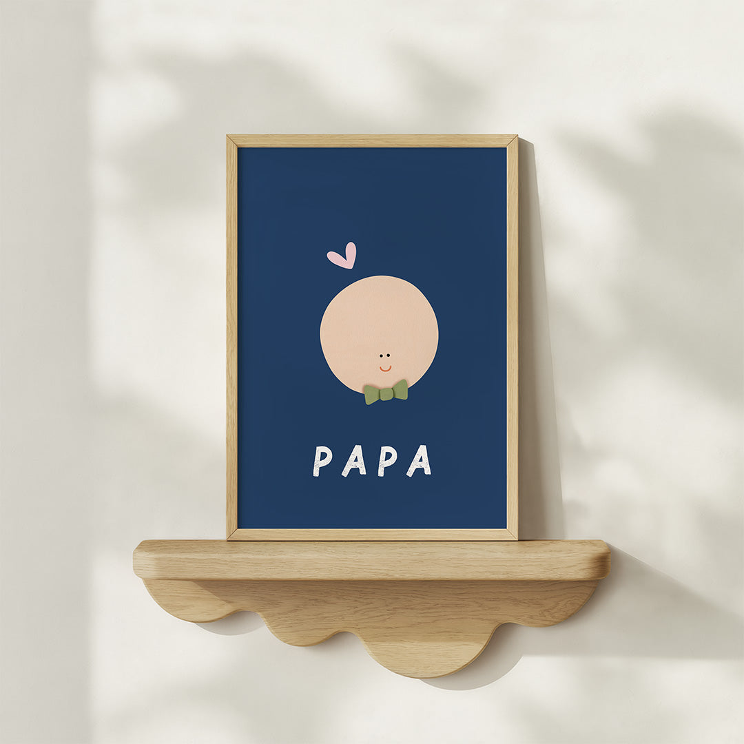 Woorden poster: Papa