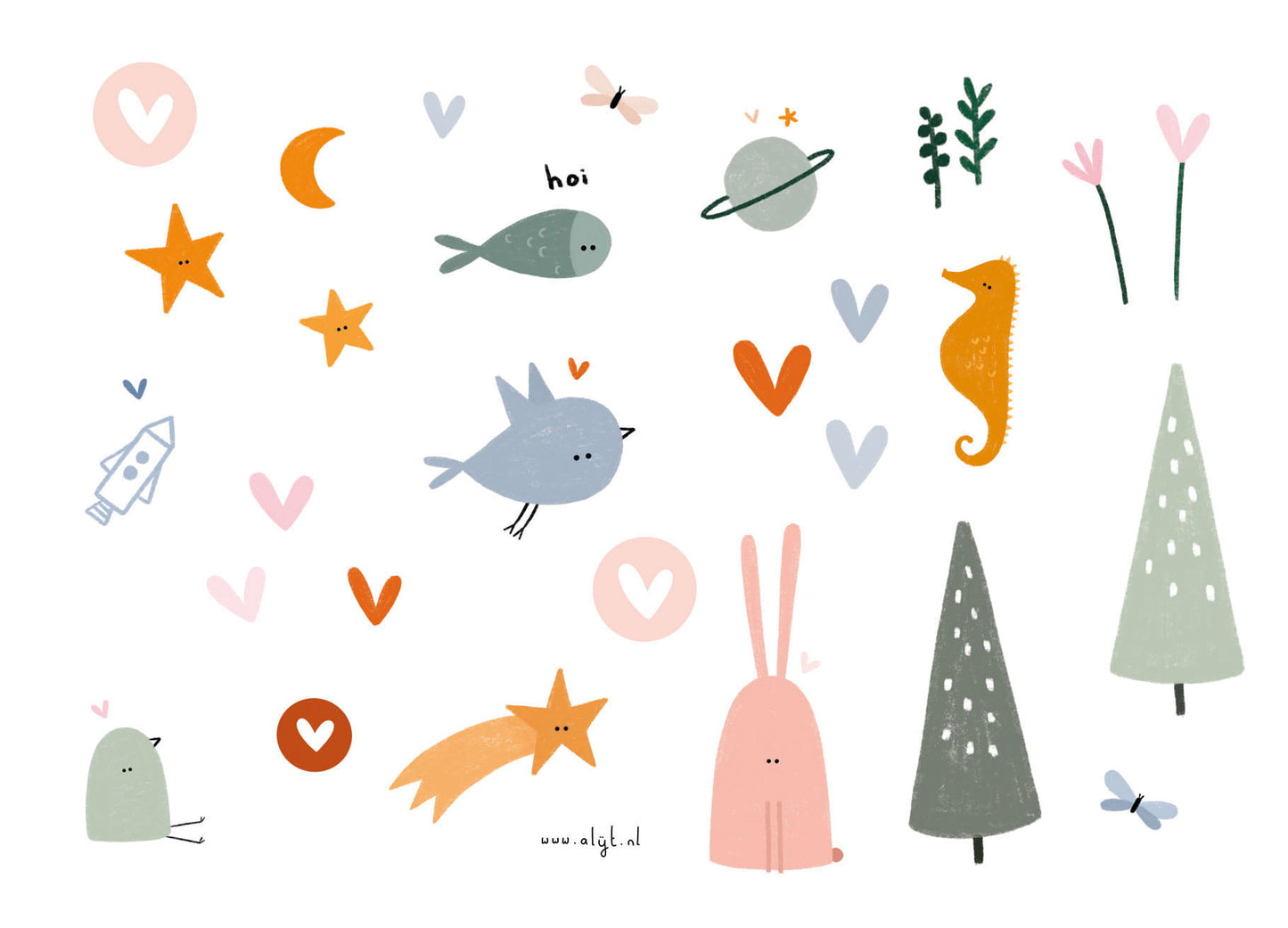 Stickervel