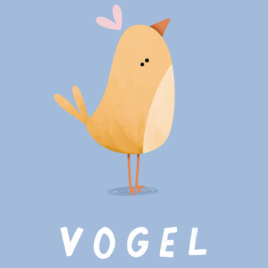 Woorden poster: Vogel