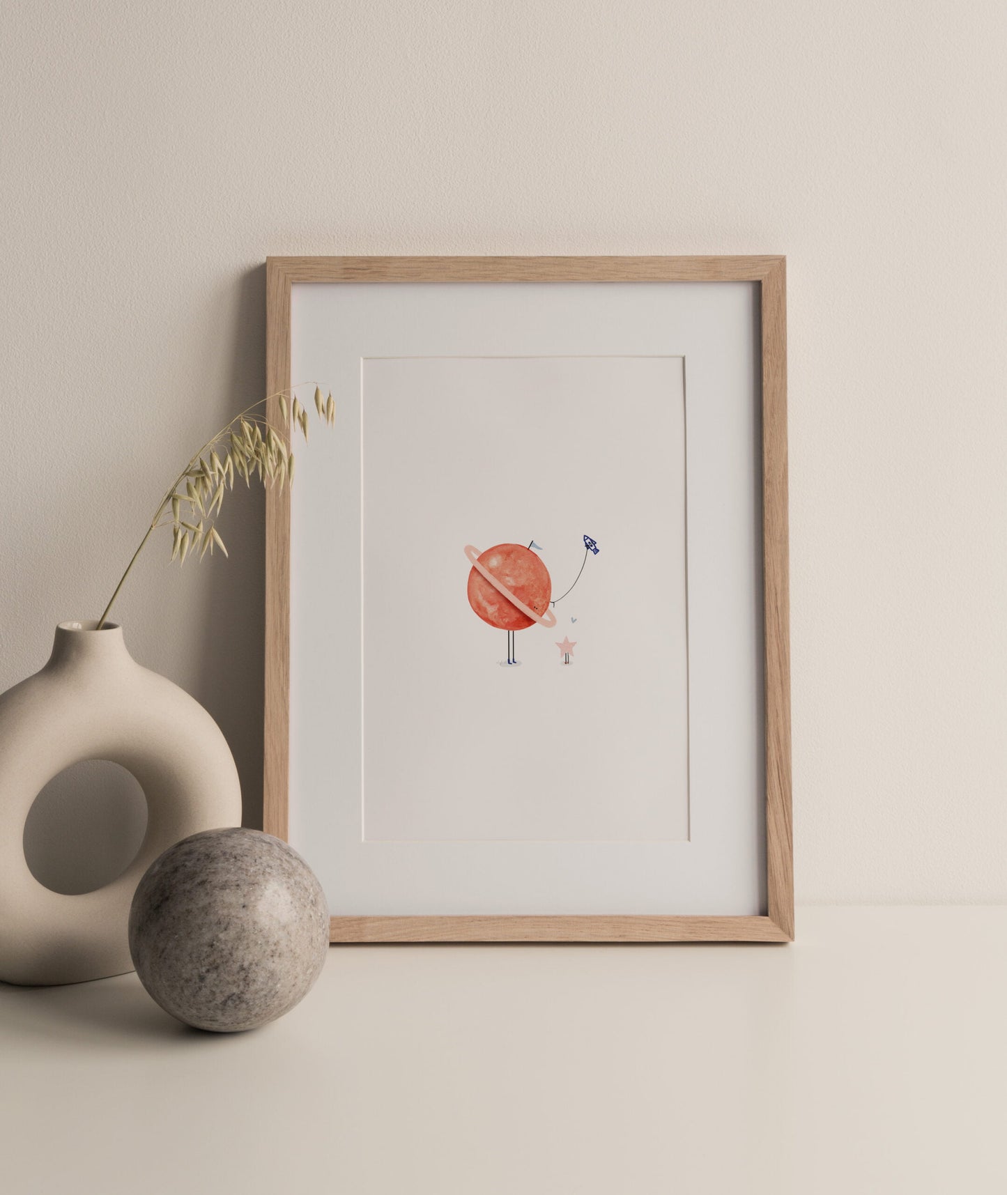 A4 Poster - Planeetje