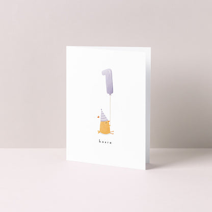 Gevouwen kaart: 1 jaar