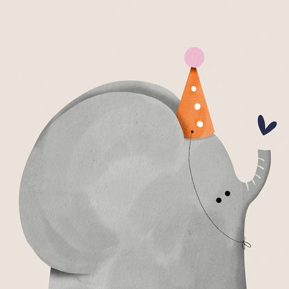 Poster: Feest olifant
