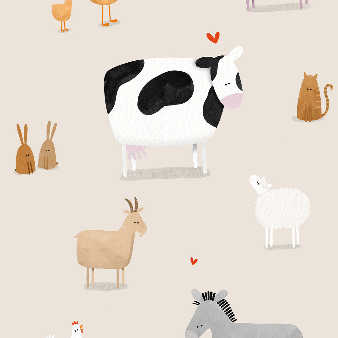 Poster: Boerderij dieren