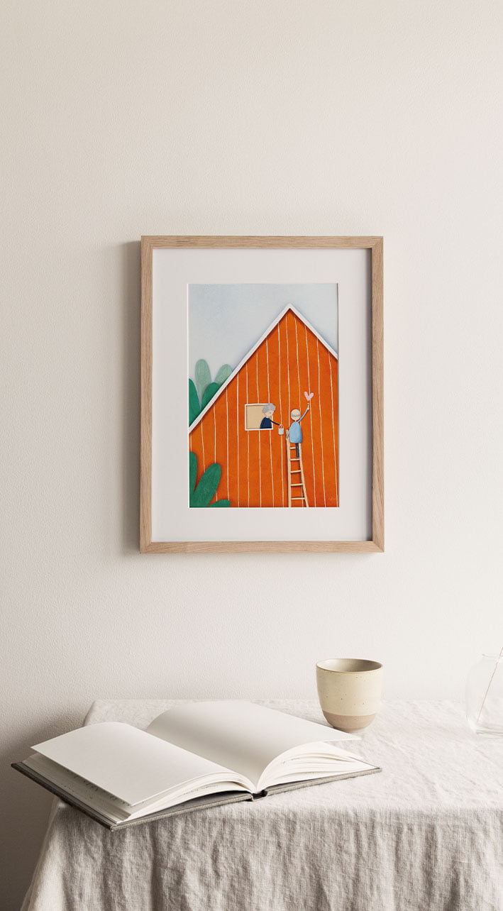 A4 Poster - Voor altijd samen