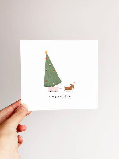 Setje van 8 kerstkaarten incl. enveloppen en stickervel!