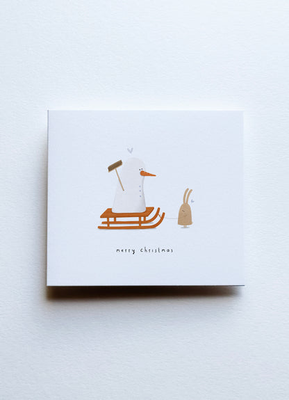 Setje van 8 kerstkaarten incl. enveloppen en stickervel!