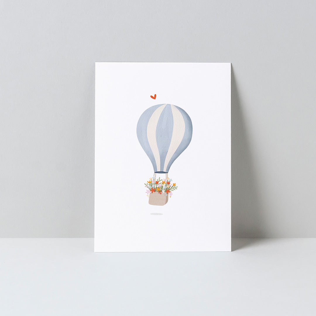 Kaartje Bloemen ballon