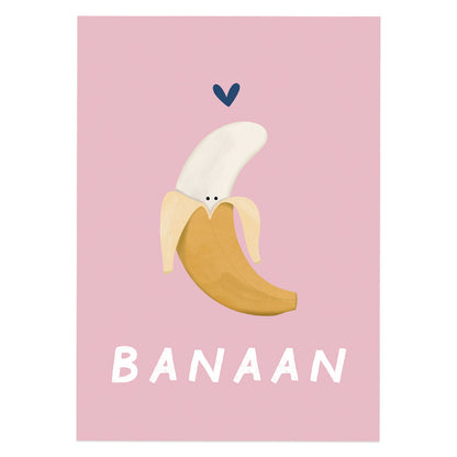 Woorden poster: Banaan