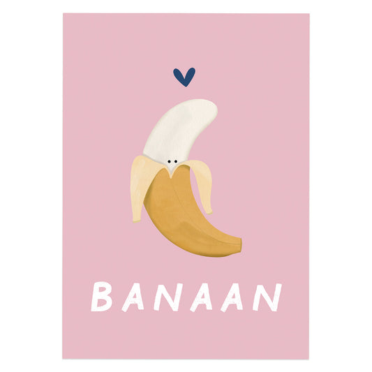 Woorden poster: Banaan