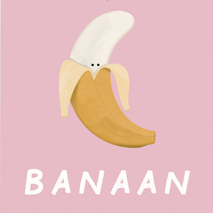 Woorden poster: Banaan
