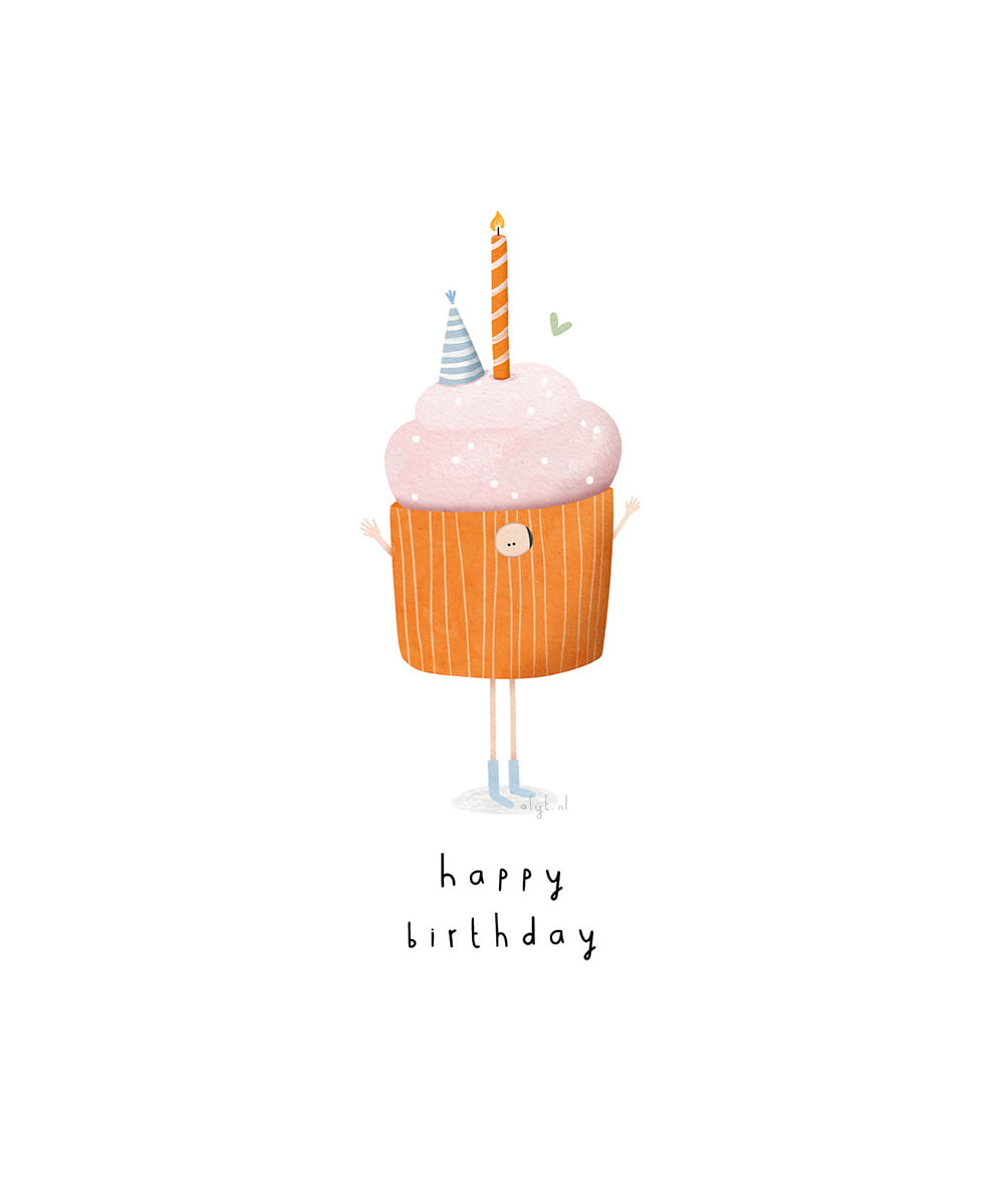Kaartje Cupcake