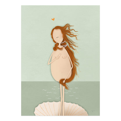 Poster - De geboorte van Venus