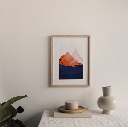 A4 Poster - Bergen