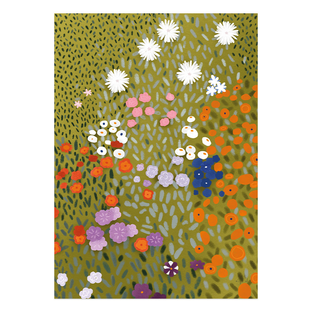A5 Poster - Gustav Klimt Boerentuin