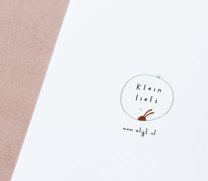 Gevouwen kaart: Blauwe haai