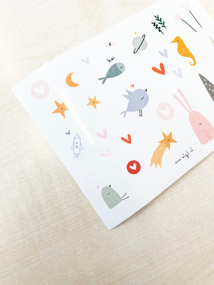Stickervel
