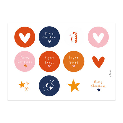 Kerststickers