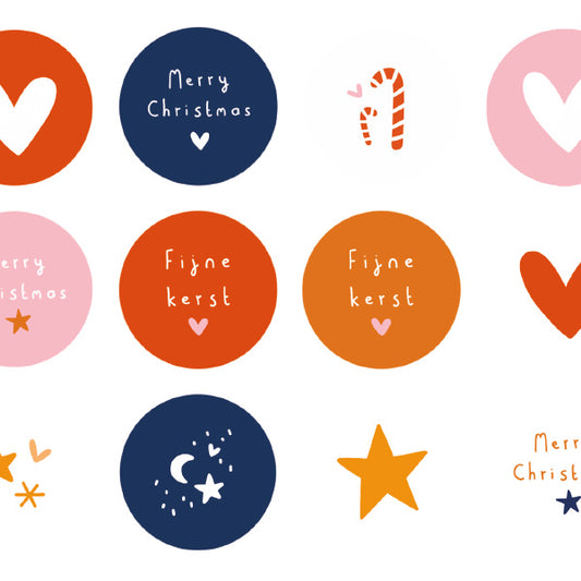 Kerststickers