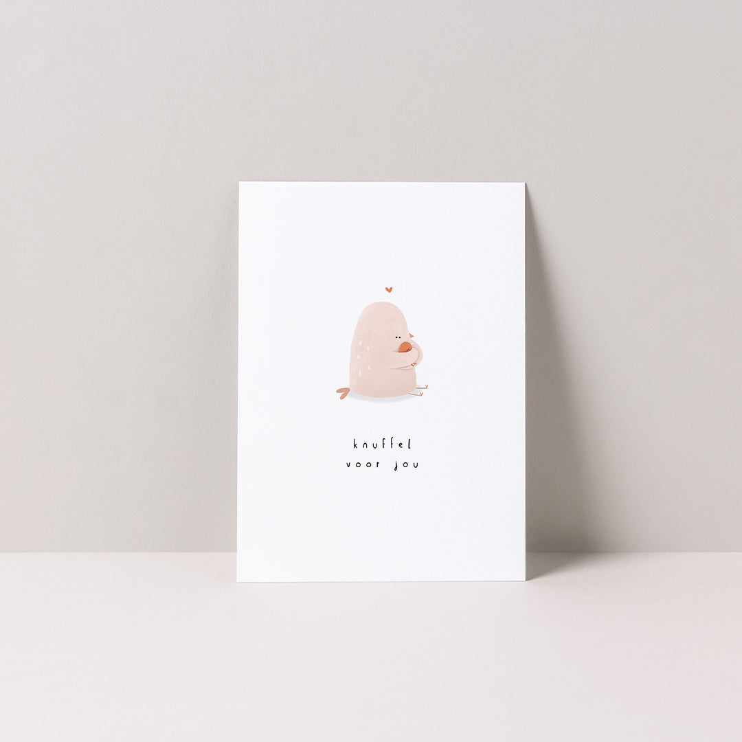 Kaartje Knuffel voor jou