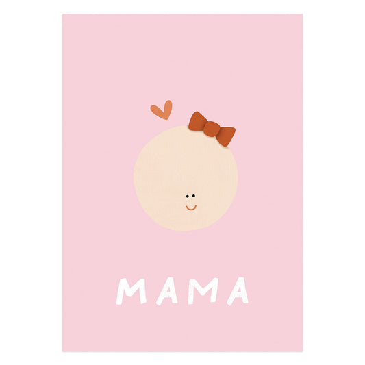 Woorden poster: Mama