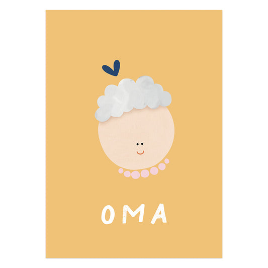Woorden poster: Oma