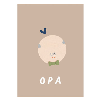 Woorden poster: Opa