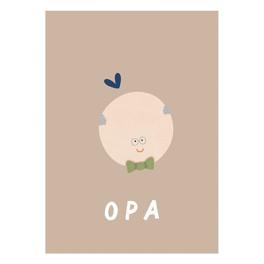 Woorden poster: Opa