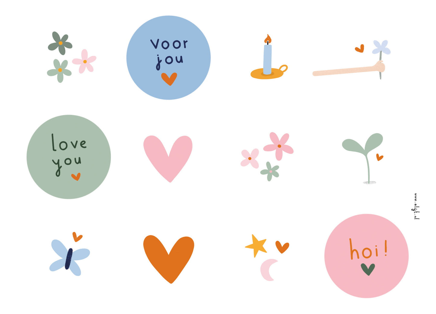 Stickers natuur