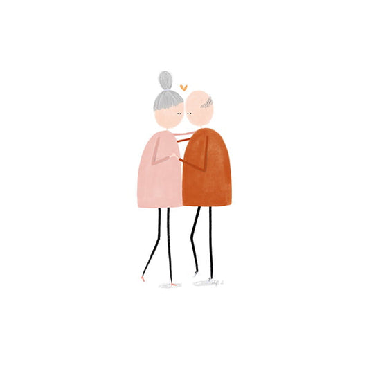 A4 Poster - Samen oud worden