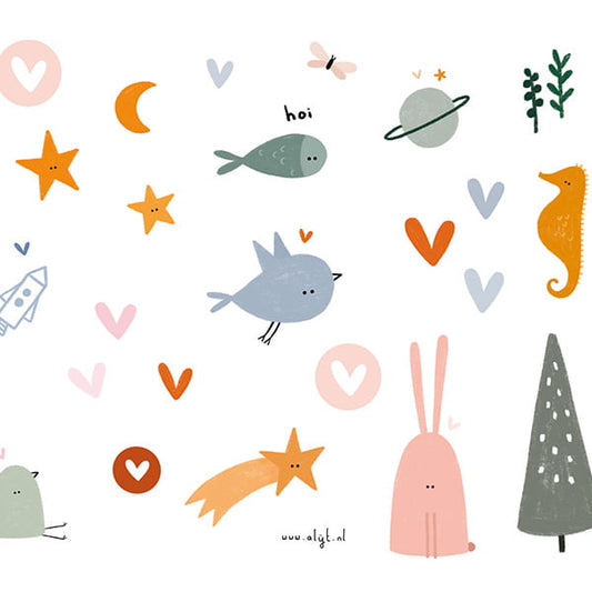 Stickervel