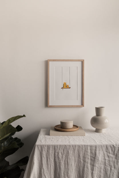 A4 Poster - Tijgertjes